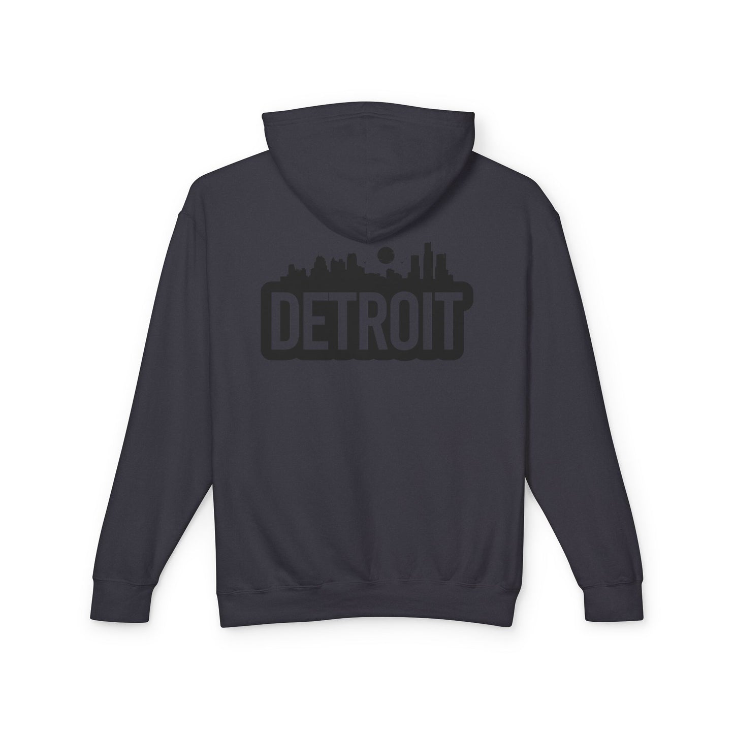 Detroit City Skyline Lightweight Hoodie