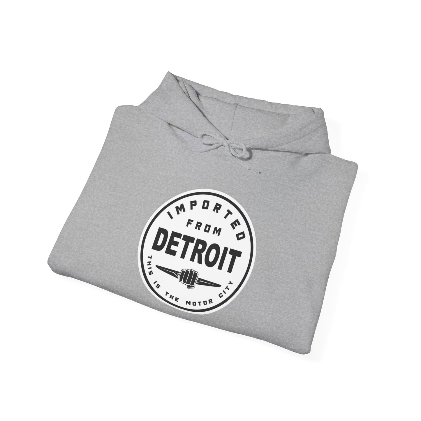 Importrg from Detroit motor city motown 313 Unisex Heavy Blen Hooded Sweatshirt