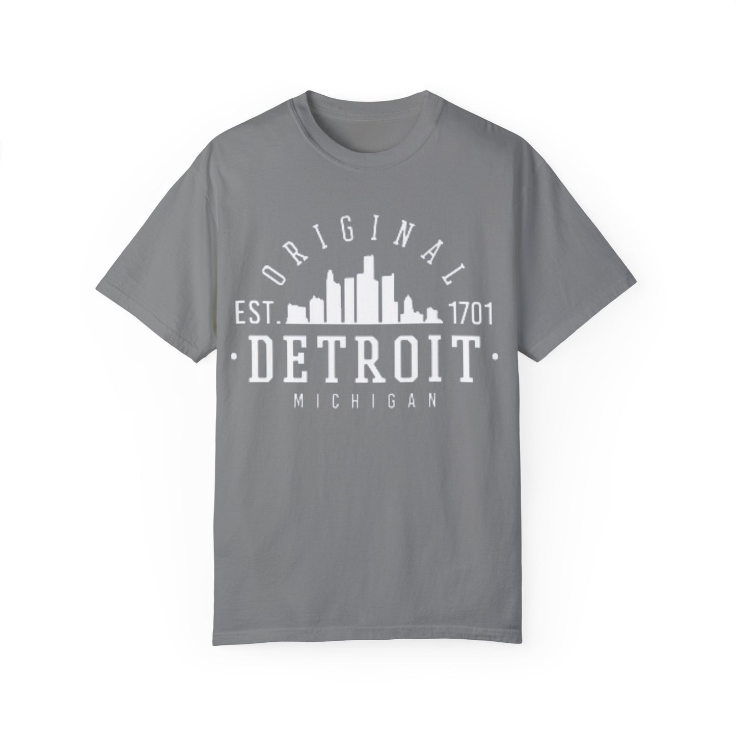 Detroit City Unisex Garment-Dyed T-shirt