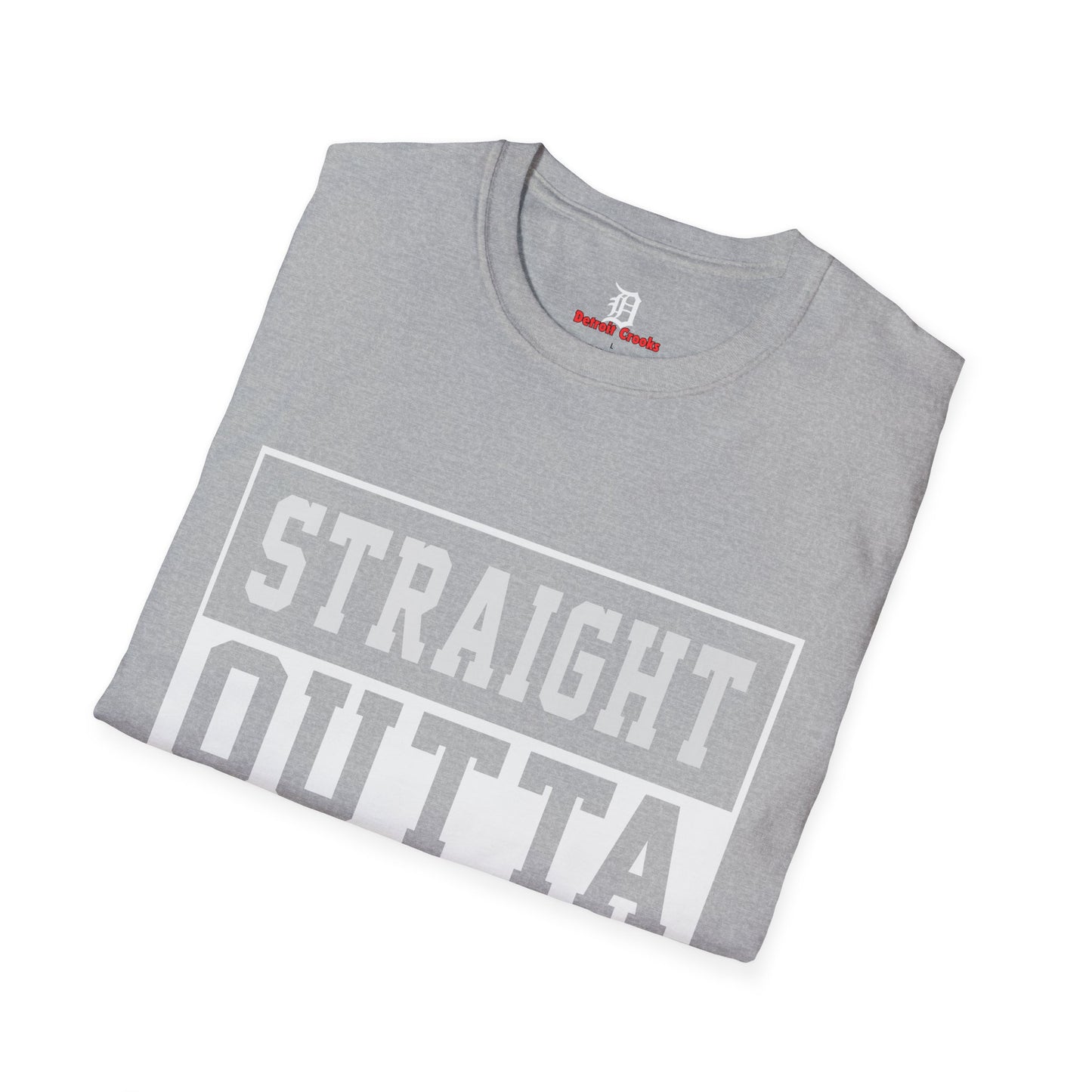 Straight outta Detroit Unisex Softstyle T-Shirt