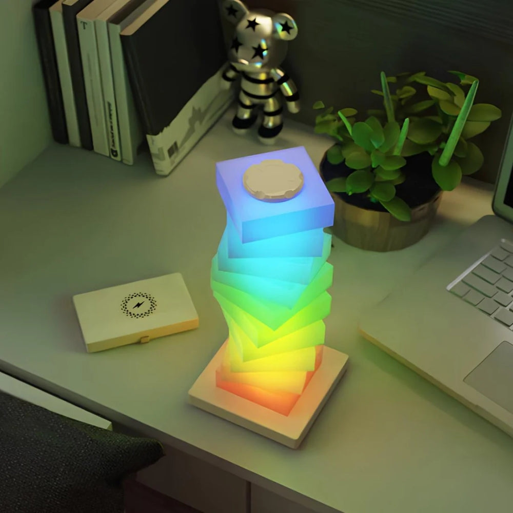 Wireless Charging Desk Lamp RGB Light With Color Changing_2