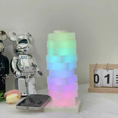 Wireless Charging Desk Lamp RGB Light With Color Changing_4