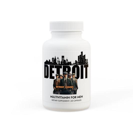 Detroit Crooks Multivitamin for Men Supplement (60 Capsules)