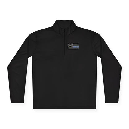 Detroit Blue Line Quarter-Zip Pullover Detroit Blue Line