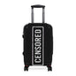 Suitcases, Censored Logo Travel Luggage Bag, Carry-On Vacation Accessories, TSA