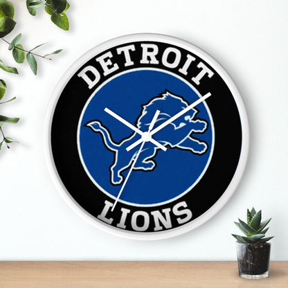 Detroit Lions NFL Wall Clock Detroit