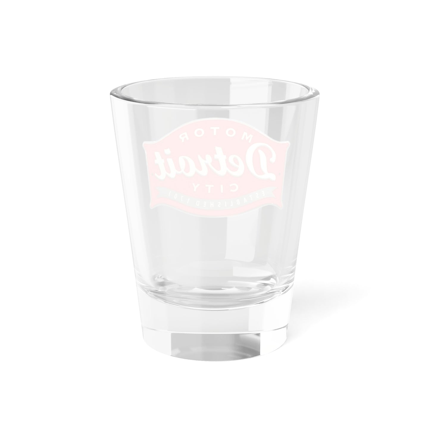 Detroit Motor City Shot Glass, 1.5oz