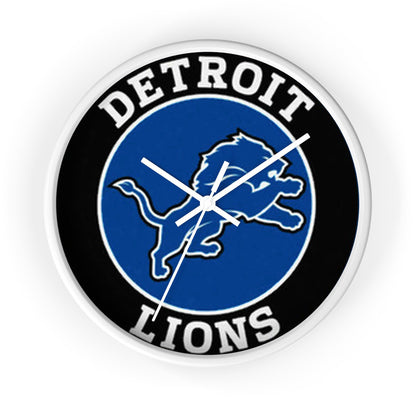 Detroit Lions NFL Wall Clock Detroit