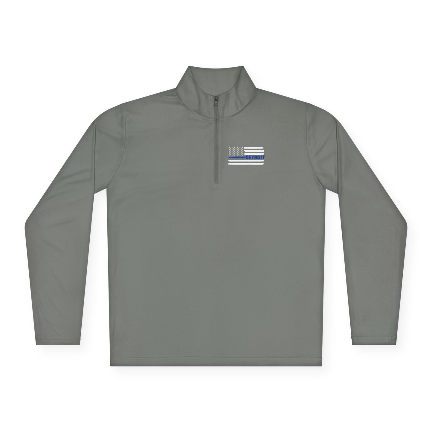 Detroit Blue Line Quarter-Zip Pullover Detroit Blue Line