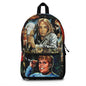 Horror Movie Backpack, Friday the 13th Movie Clips Painted Pattern, Travel Bag,