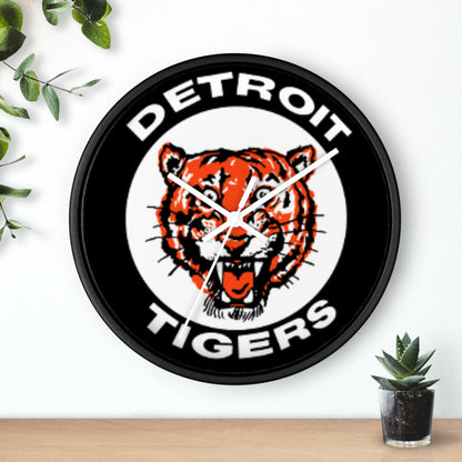 Detroit Tiger Vintage logo Wall Clock MLB Tigers