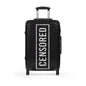 Suitcases, Censored Logo Travel Luggage Bag, Carry-On Vacation Accessories, TSA