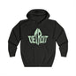 Detroit Unisex Full Zip Hoodie by Detroit Crooks