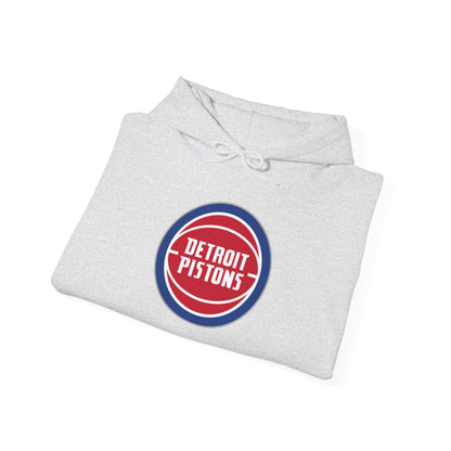 Detroit Pistons Logo Hoodie, NBA Sweatshirt, Basketball Team Apparel, Fan Gift,