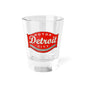 Detroit Motor City Shot Glass, 1.5oz