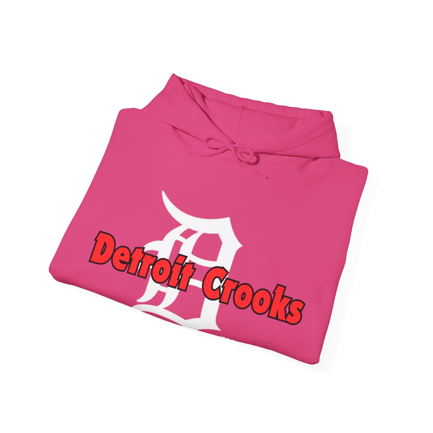 Detroit Crooks Unisex Hoodie, Sweatshirt with Detroit Crooks brand, Detroit