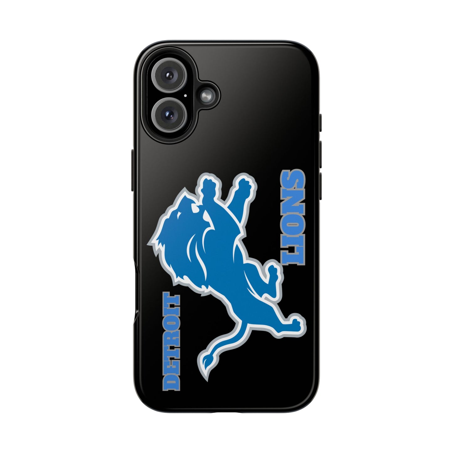 Detroit Lions iPhone Tough Phone Case, Football Fan Gift, Sports Phone Cover,