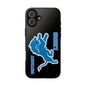 Detroit Lions iPhone Tough Phone Case, Football Fan Gift, Sports Phone Cover,