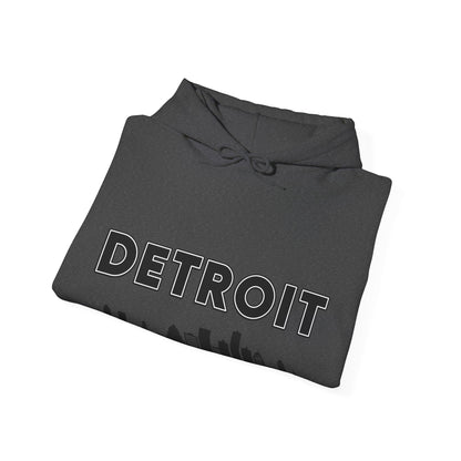 Vintage Detroit Old English D Unisex Hoodie Sweatshirt, Detroit Fan Gift,