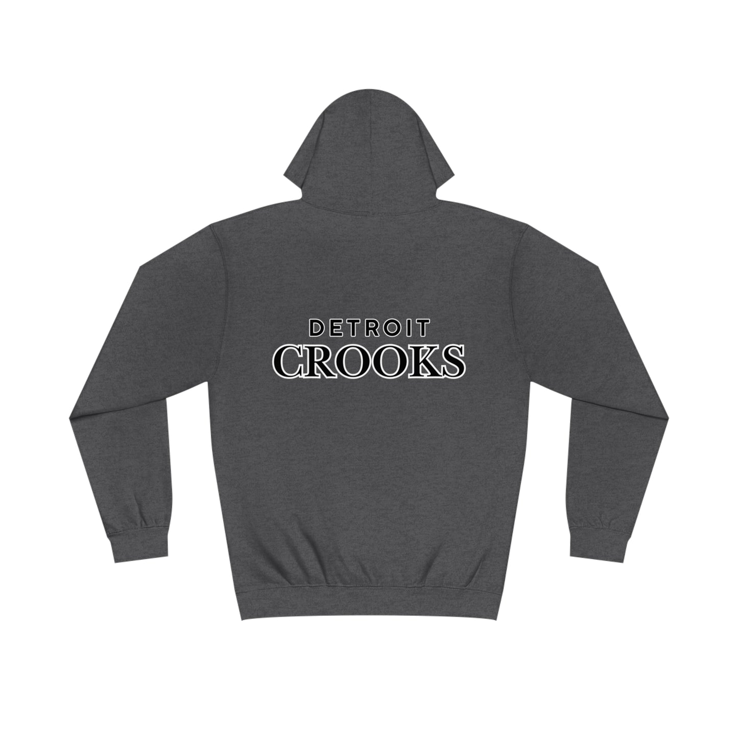 Detroit City Unisex Varsity Hoodie by Detroit Crooks