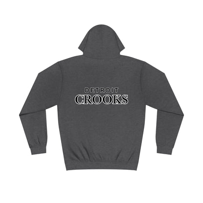 Detroit City Unisex Varsity Hoodie by Detroit Crooks