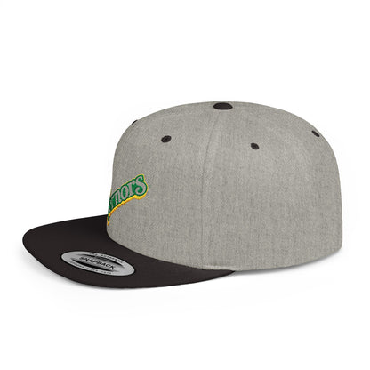 Detroit Vernors Pop Flat Bill Snapback