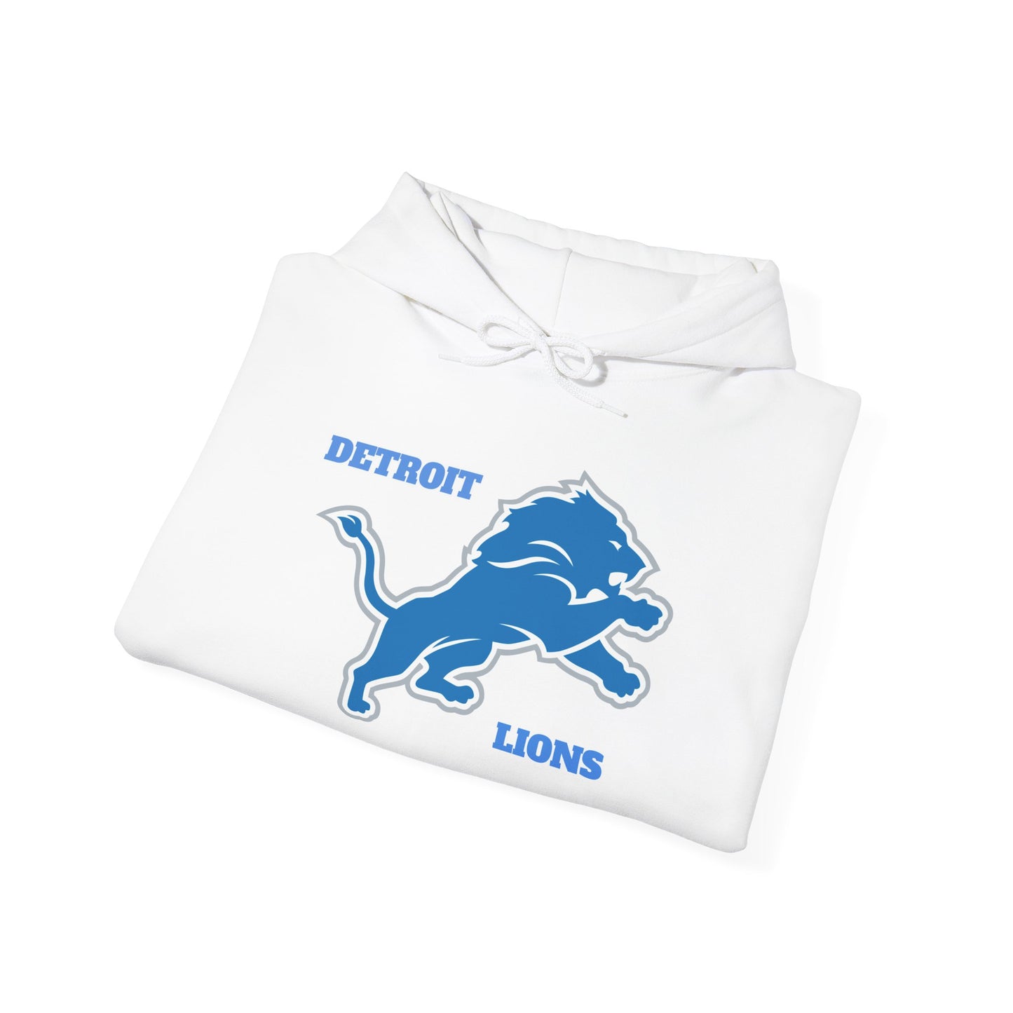 Detroit Lions Fan Art Hoodie Sweatshirt, Unisex Football Team Apparel, NFL Gift,