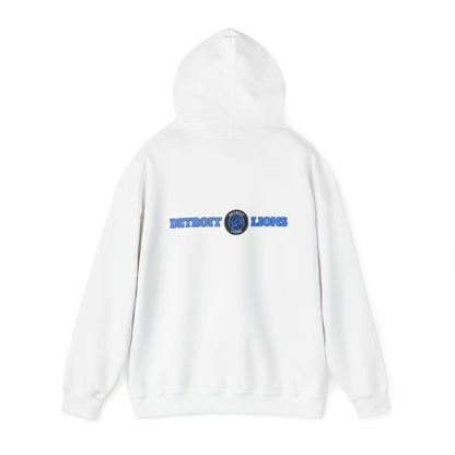 Detroit Lions Fan Art Hoodie Pullover, Football Team Sweatshirt, Lions Apparel