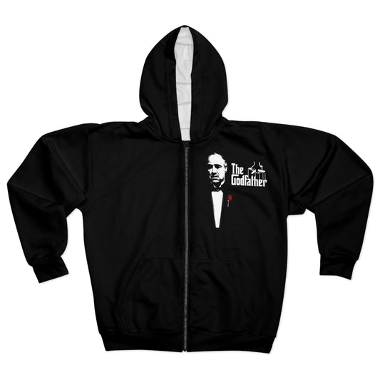 Marlon Brando Godfather Unisex Zip Hoodie