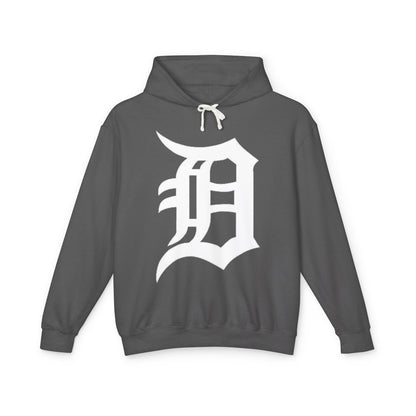 Detroit Style Lightweight Hoodie, Motor City Fashion Sweatshirt, Michigan Urban