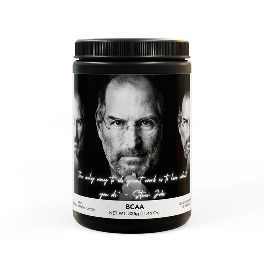 Steve Jobs  Pi 639 BCAA Supplement, Grape (325g, 11.46oz, 50 servings)