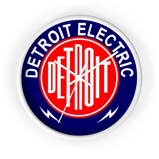 Detroit Electric Detroit Wall Clock