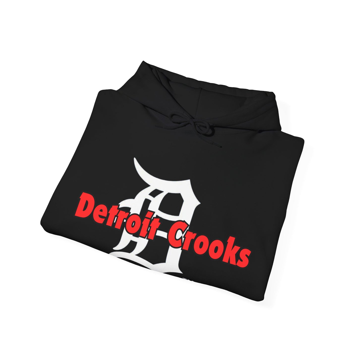 Detroit Crooks Unisex Hoodie, Sweatshirt with Detroit Crooks brand, Detroit