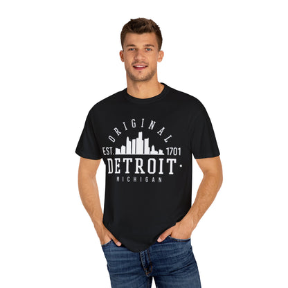 Detroit City Unisex Garment-Dyed T-shirt