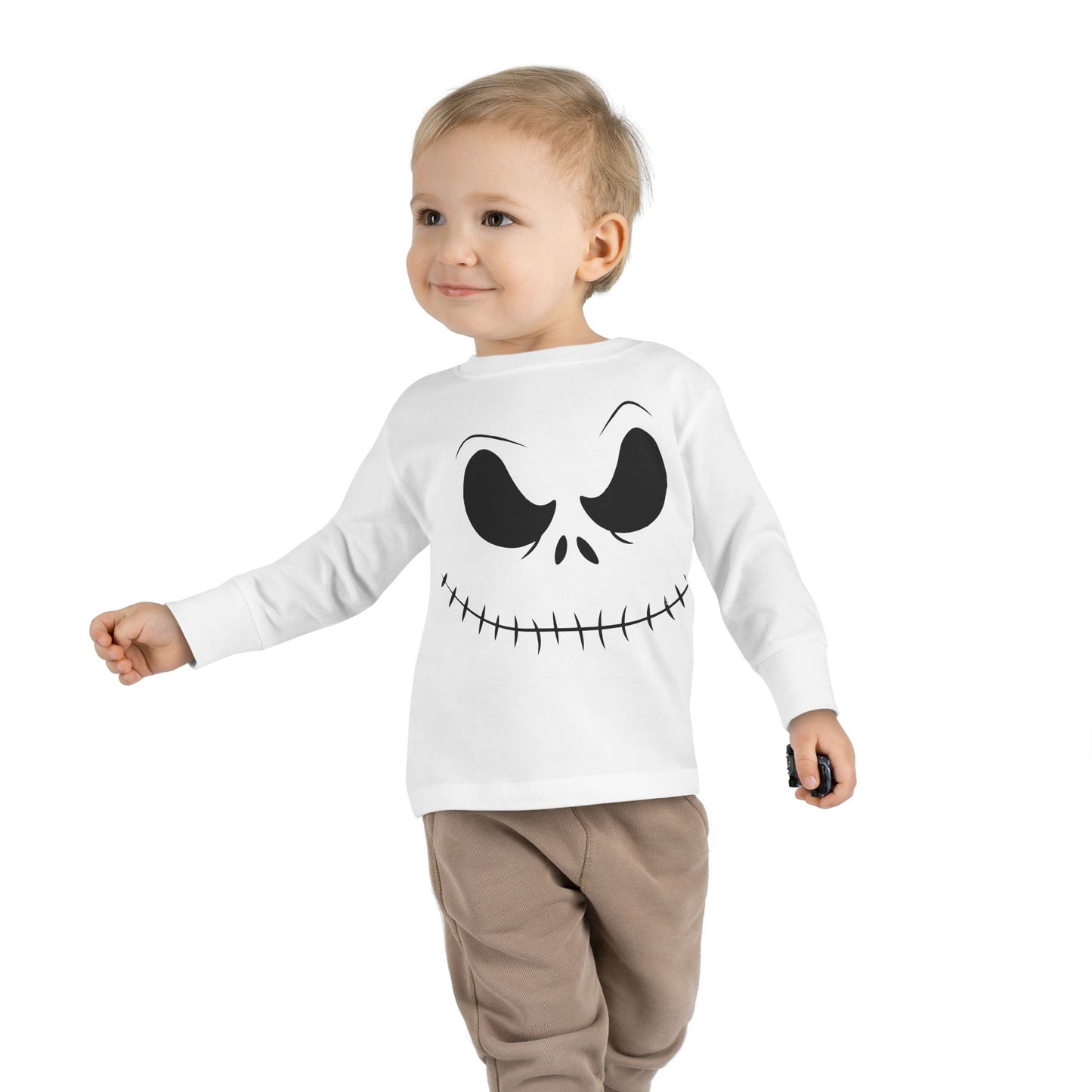 Jack Big Face nightmare B4 Christmas Toddler Long Sleeve Tee