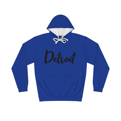 Detroit City Unisex Varsity Hoodie by Detroit Crooks