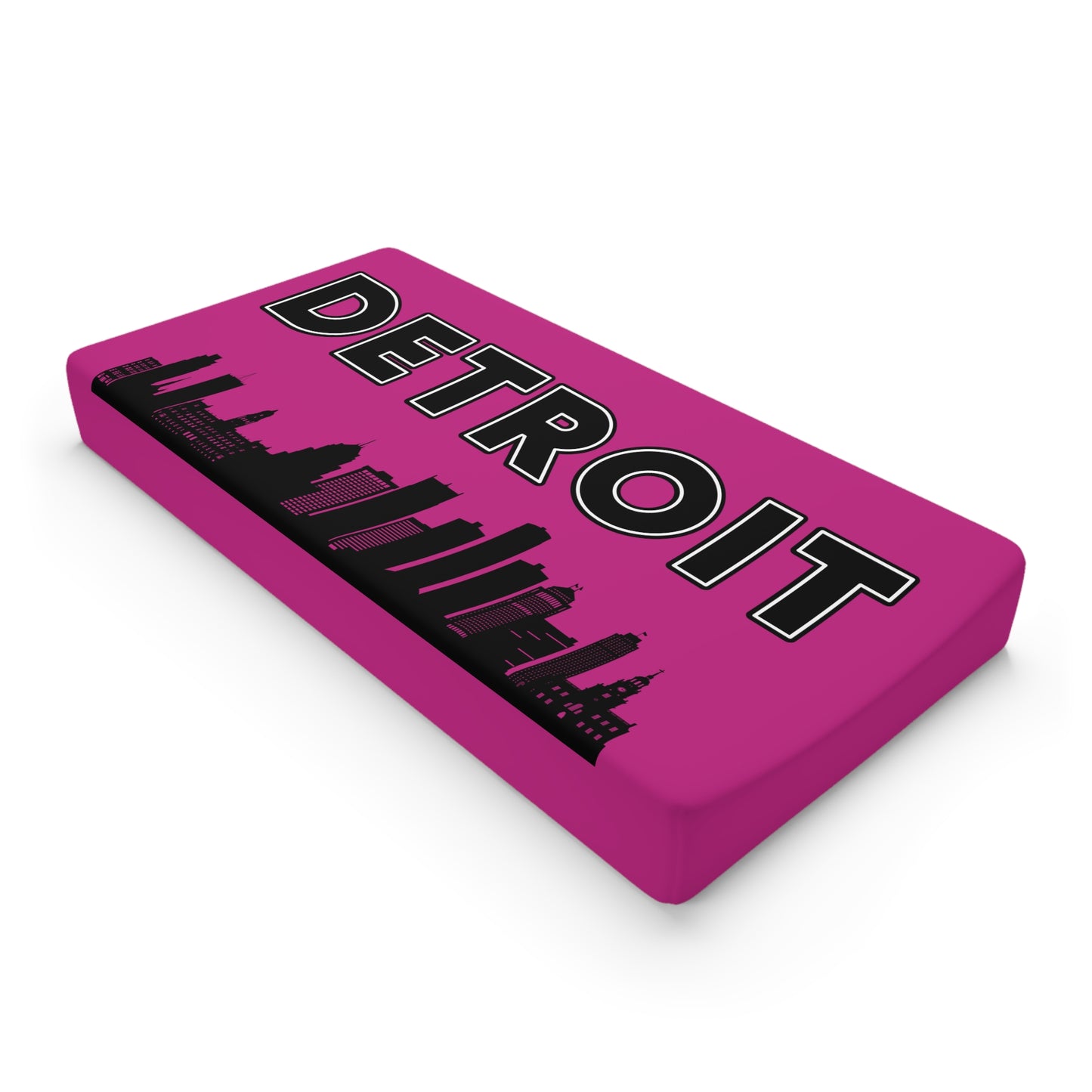 Detroit Skyline Baby Changing Pad Cover