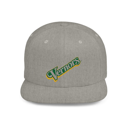 Detroit Vernors Pop Flat Bill Snapback