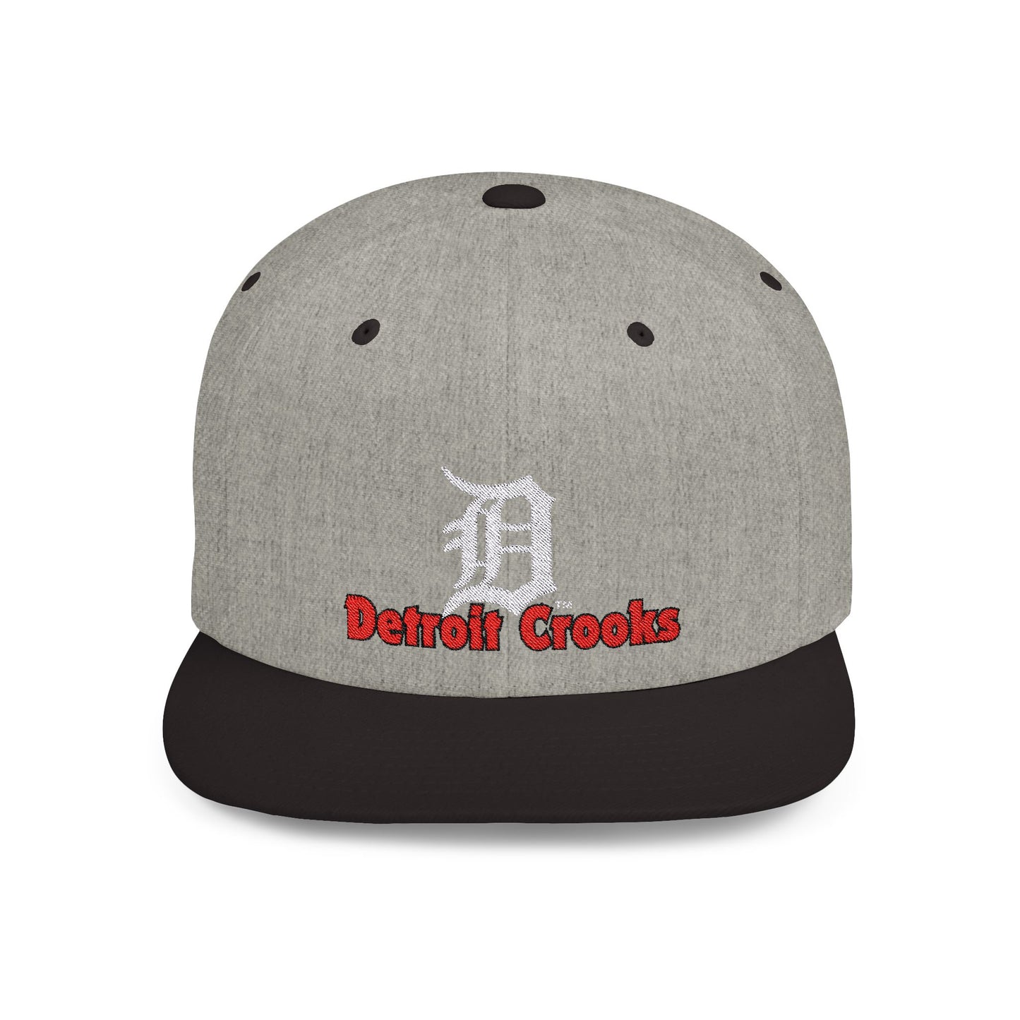 Detroit Crooks Flat Bill Snapback