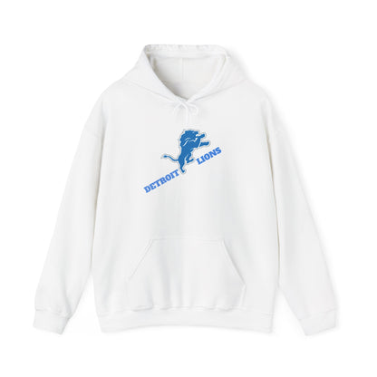 Detroit Lions Fan Hoodie Sweatshirt, NFL Team Apparel, Lions Football Gift,