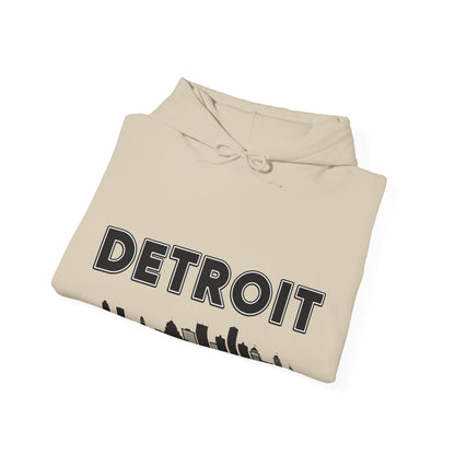 Vintage Detroit Old English D Unisex Hoodie Sweatshirt, Detroit Fan Gift,