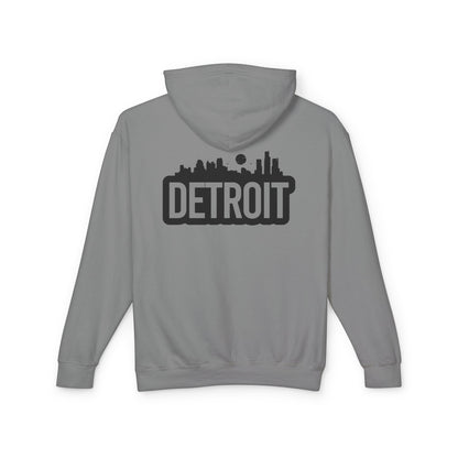 Detroit City Skyline Lightweight Hoodie