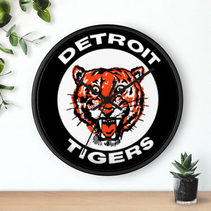 Detroit Tiger Vintage logo Wall Clock MLB Tigers