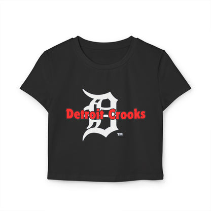 Detroit Crooks Women's Baby Tee