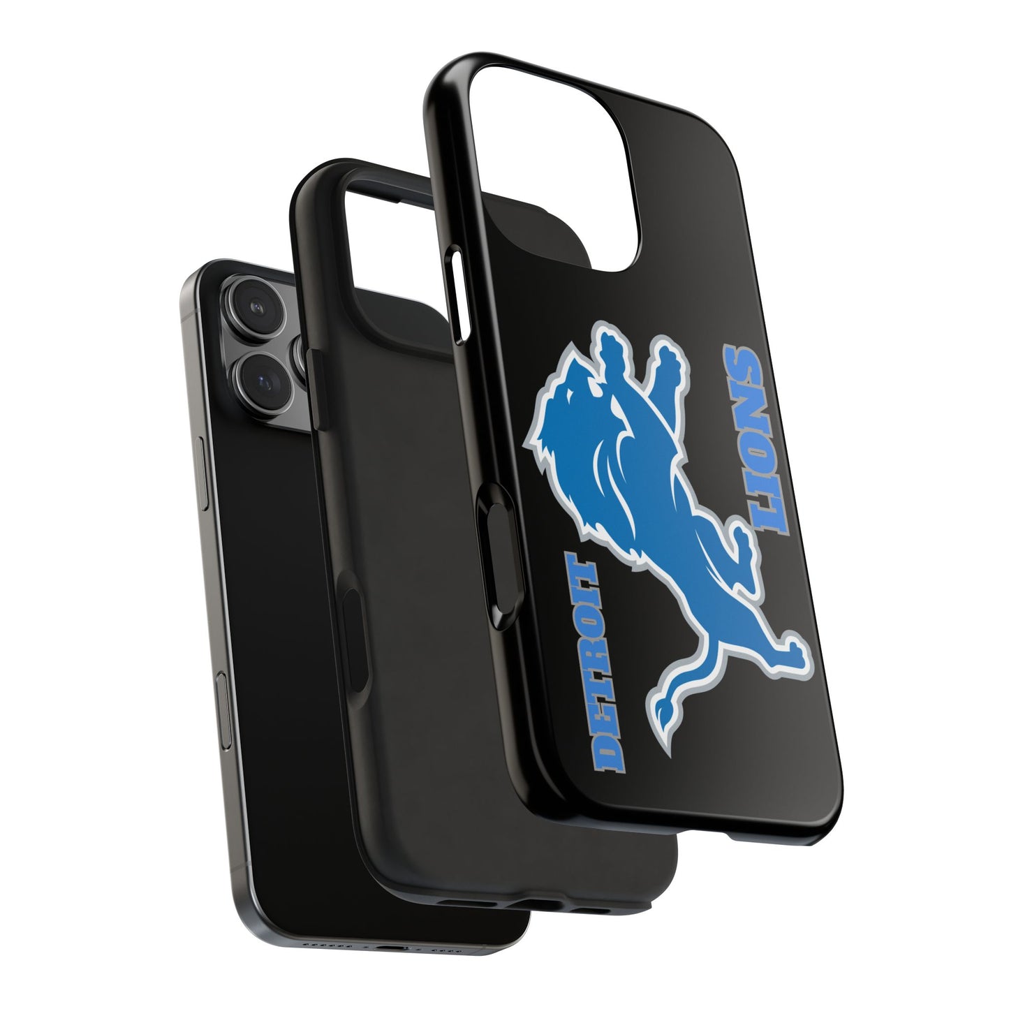 Detroit Lions iPhone Tough Phone Case, Football Fan Gift, Sports Phone Cover,