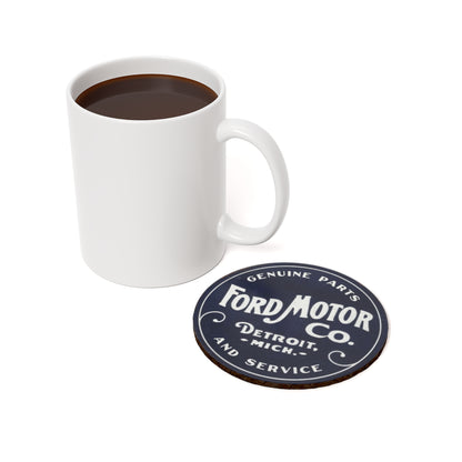 Ford Motor Company Cork Back Coaster