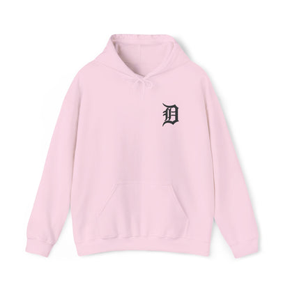 Detroit D Stitched Hoodie Embroidered