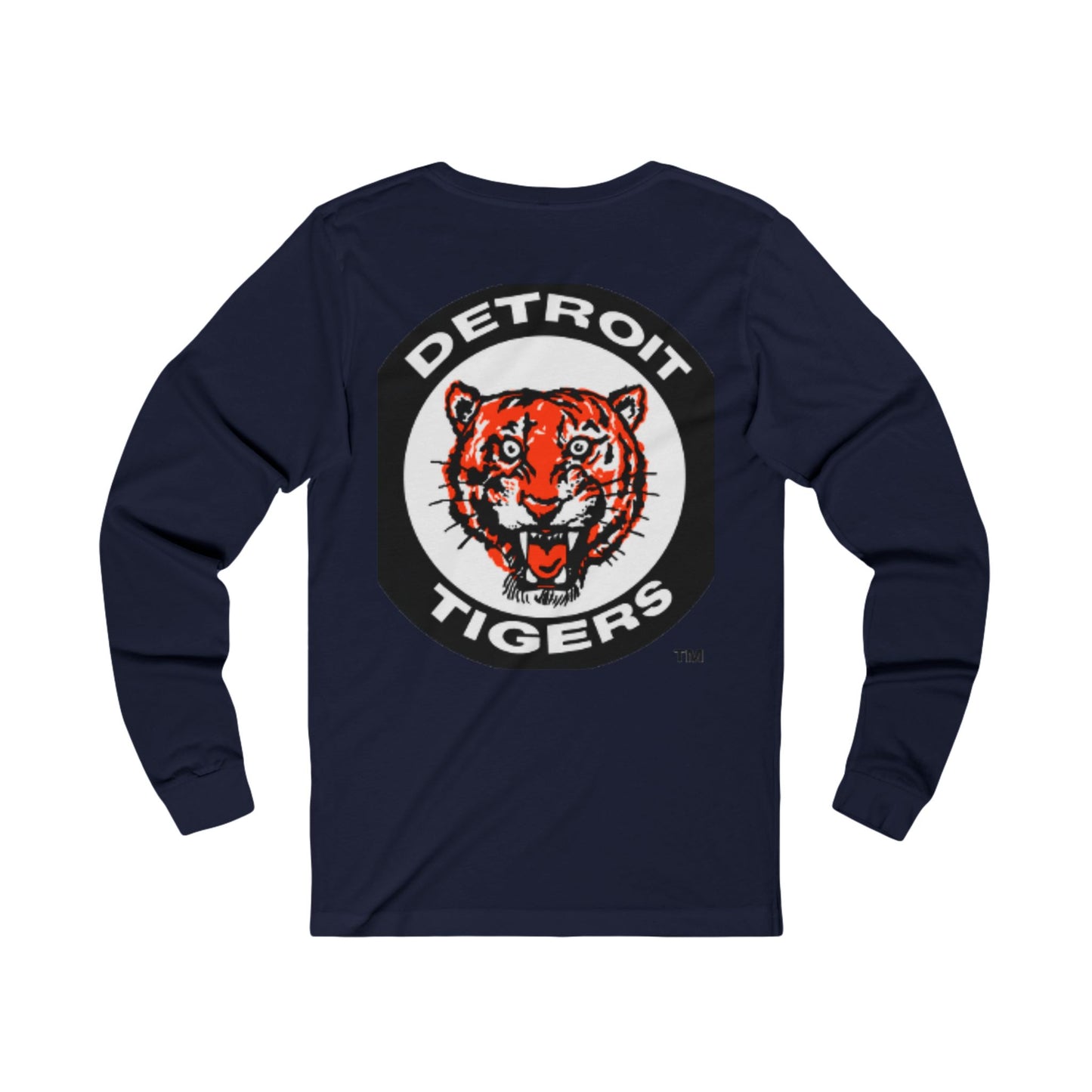 Detroit Tiger Baseball Unisex Jersey Long Sleeve Tee 2 prints