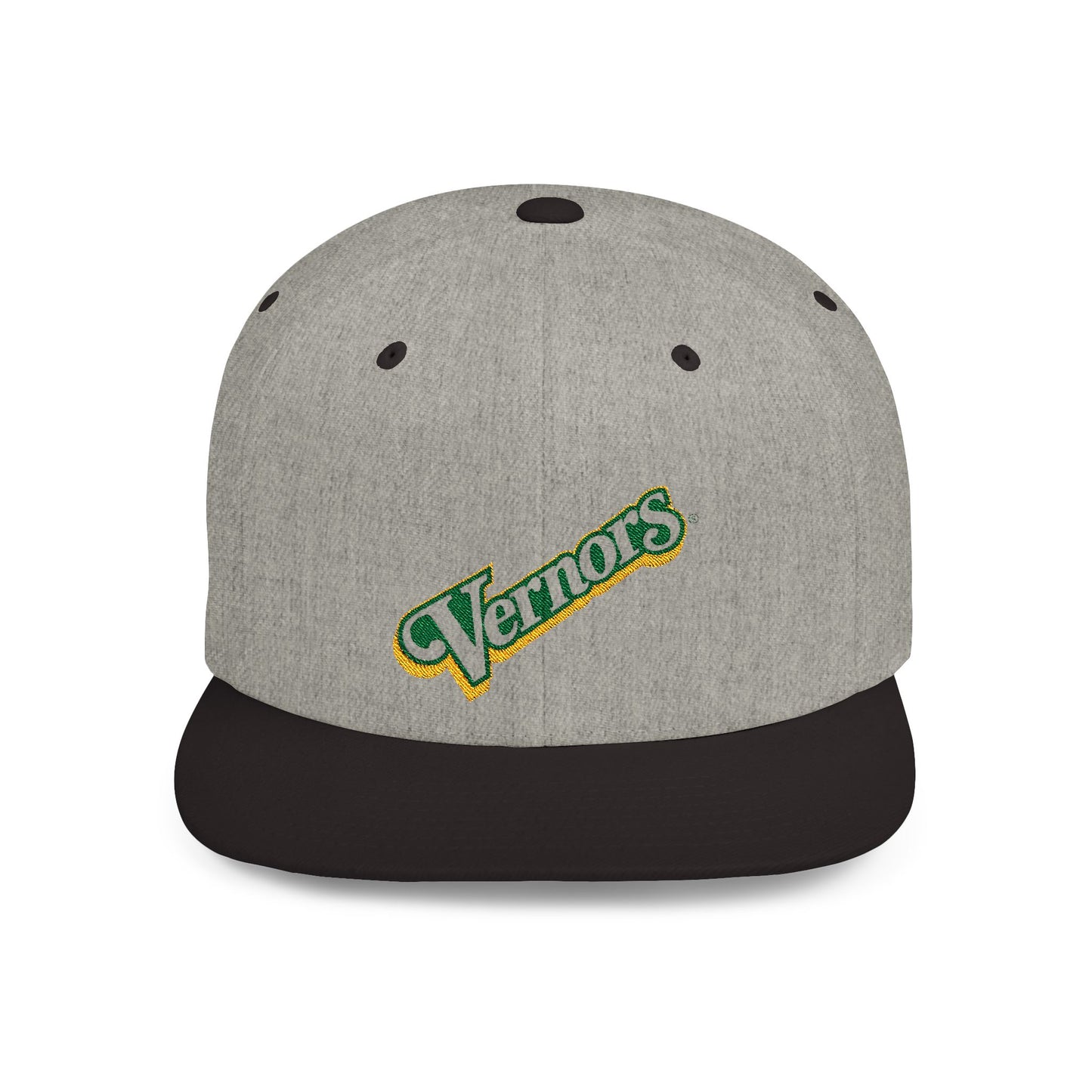 Detroit Vernors Pop Flat Bill Snapback