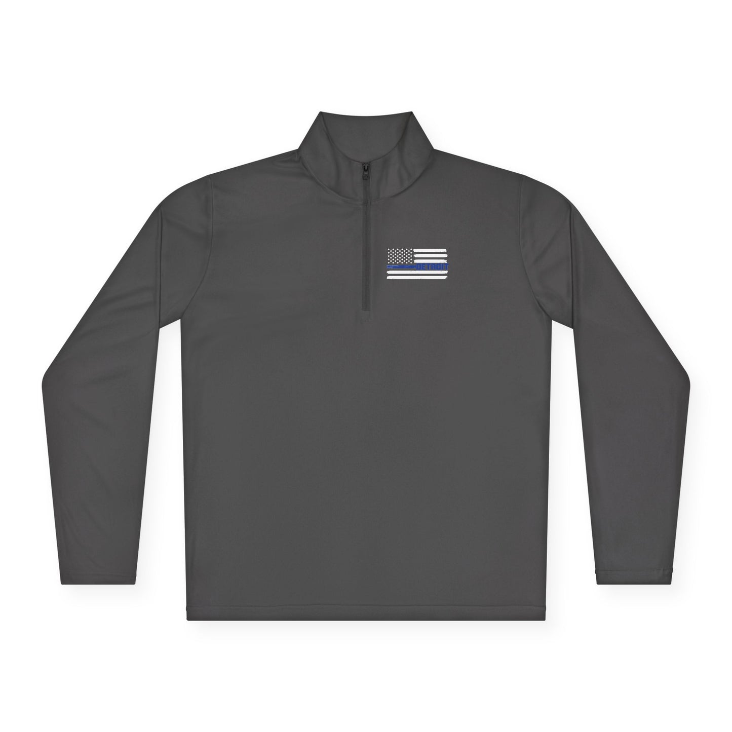 Detroit Blue Line Quarter-Zip Pullover Detroit Blue Line